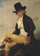 Jacques-Louis David Monsieur seriziat (mk02) oil on canvas